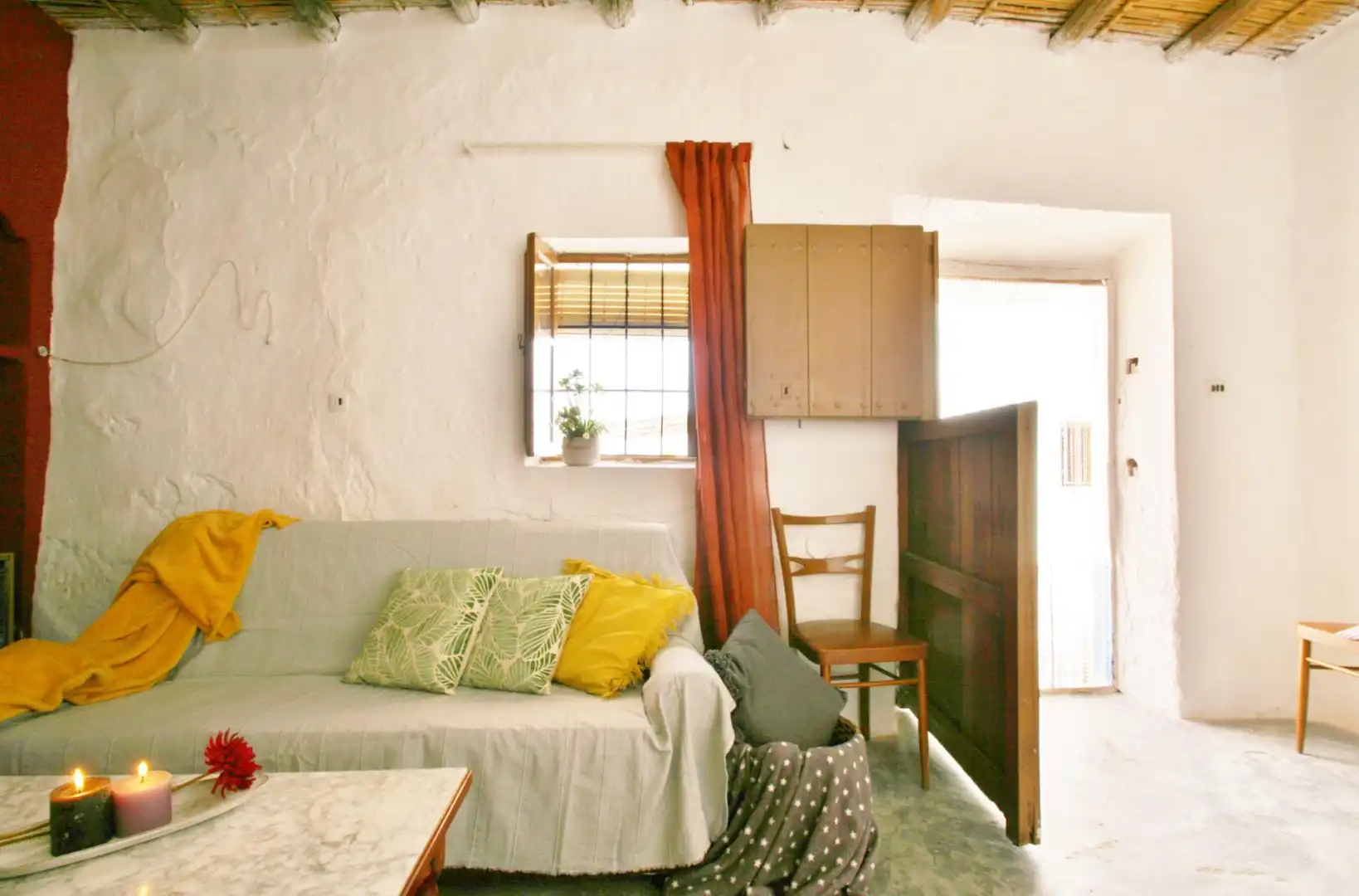 Sala de estar de Finca rústica en venta en Sorbas con Calefacción
