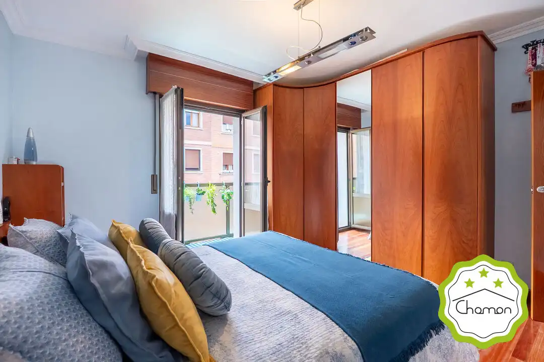 Bedroom of Flat for sale in Portugalete  with Heating, Terrace and Storage room