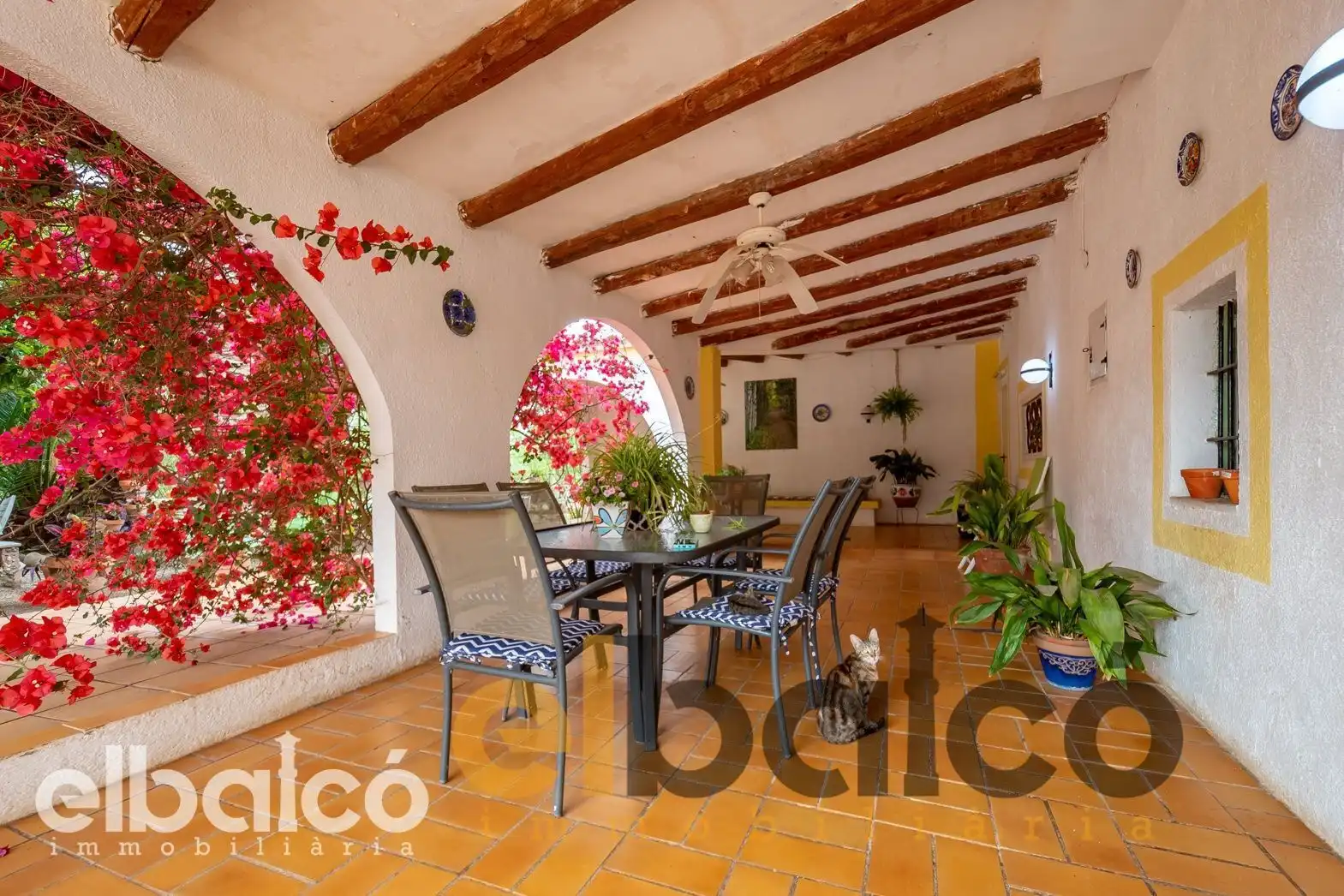 Terrace of Country homes for sale in Valls  with Terrace, Swimming Pool and Furnished
