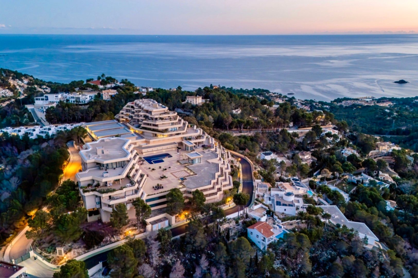 Exterior view of Flat for sale in Altea  with Air Conditioner, Heating and Private garden