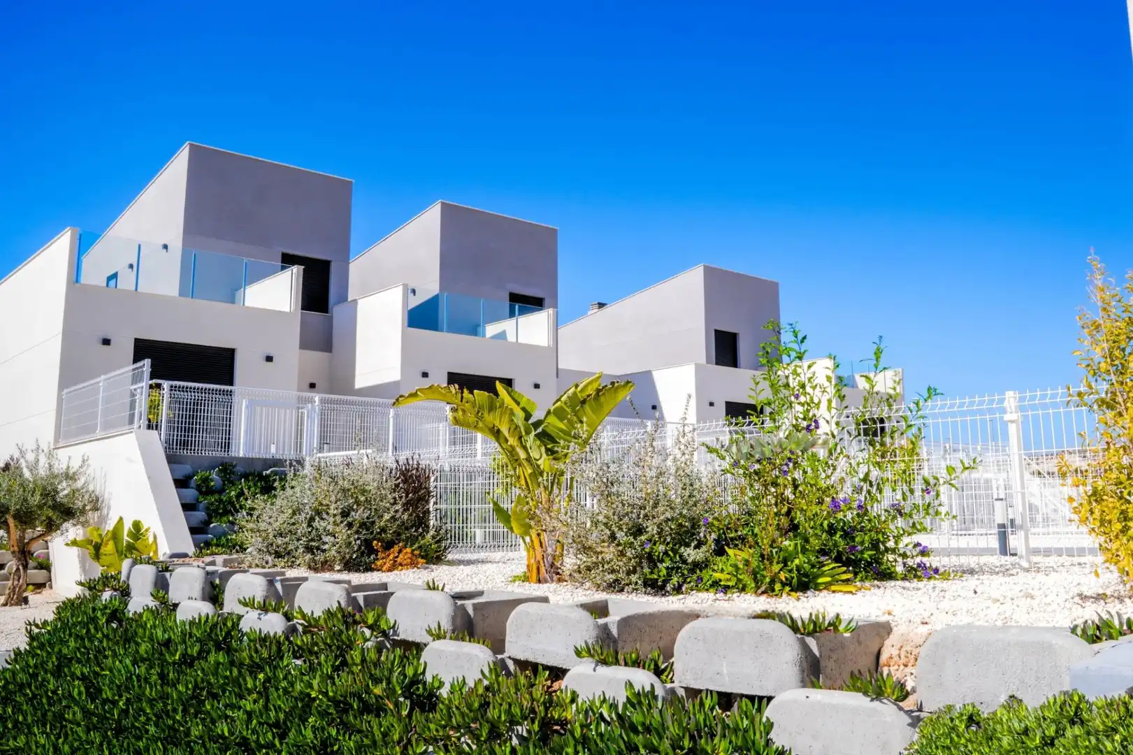 Vista exterior de Casa adosada en venta en Murcia con Aire acondicionado, Calefacción y Jardín privado