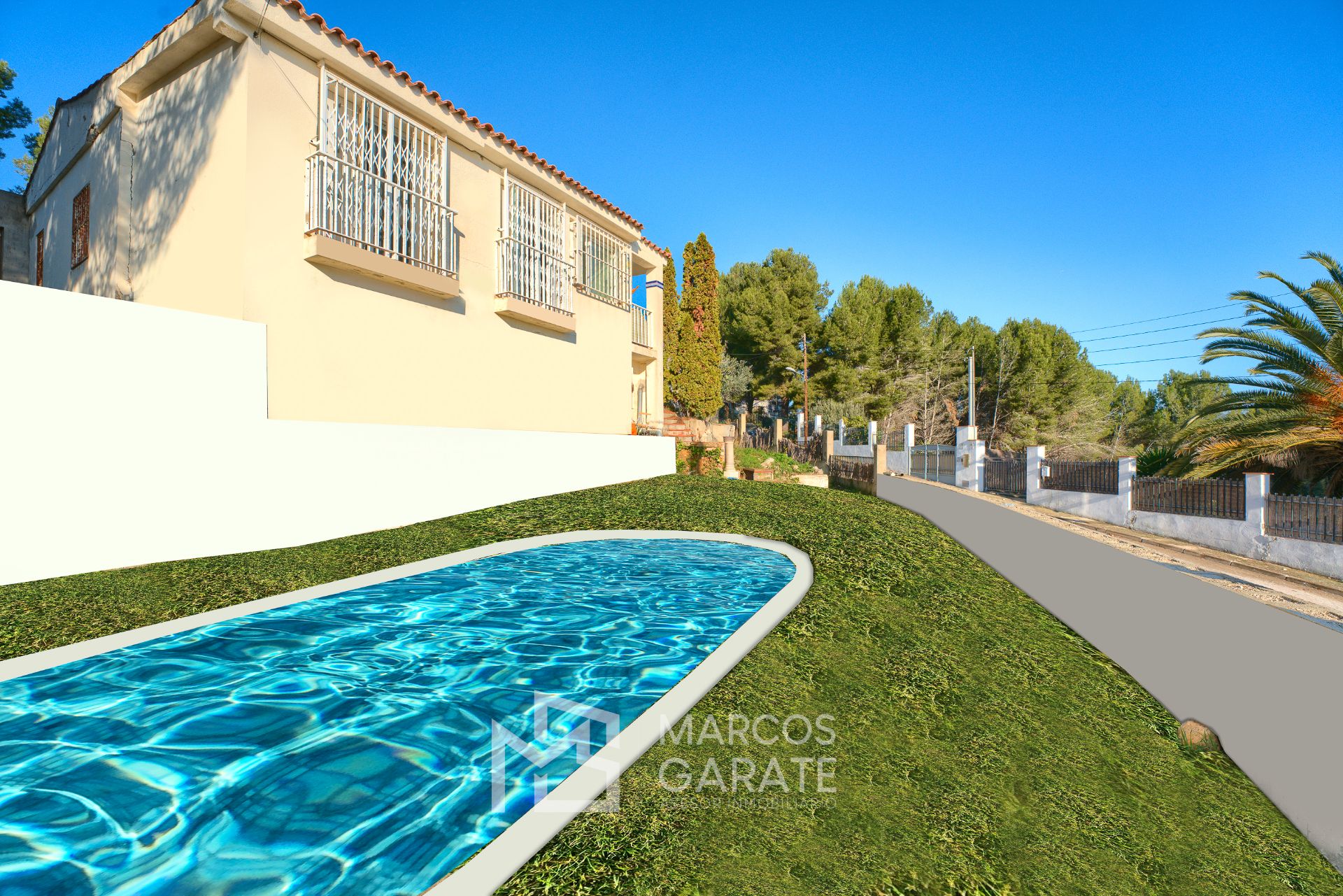 Exterior view of House or chalet for sale in La Bisbal del Penedès  with Private garden, Storage room and Swimming Pool