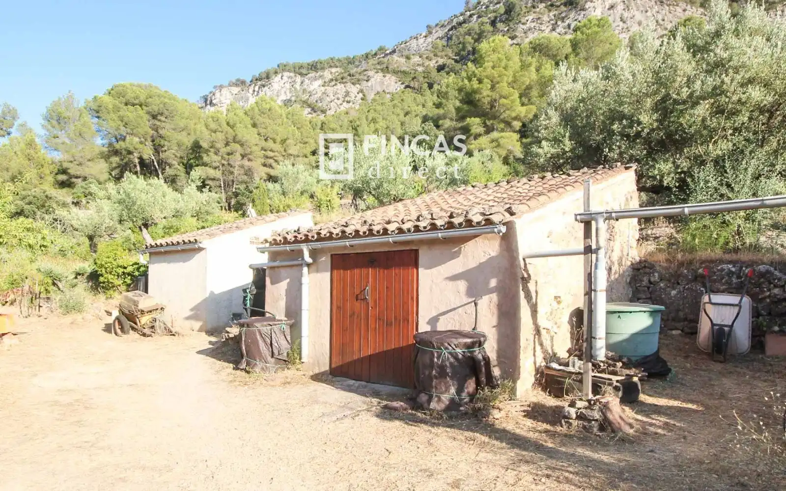 Vista exterior de Finca rústica en venta en Benifallet con Calefacción, Trastero y Amueblado