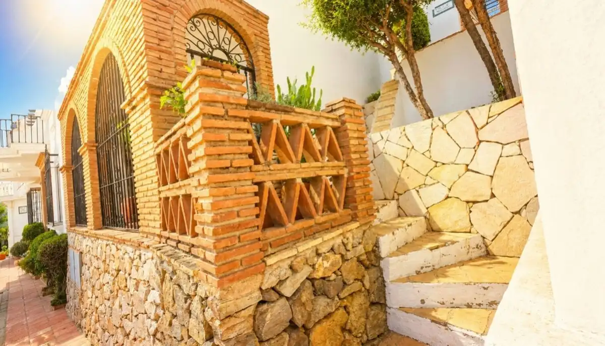 Exterior view of Houses for sale in Mijas  with Terrace and Community pool