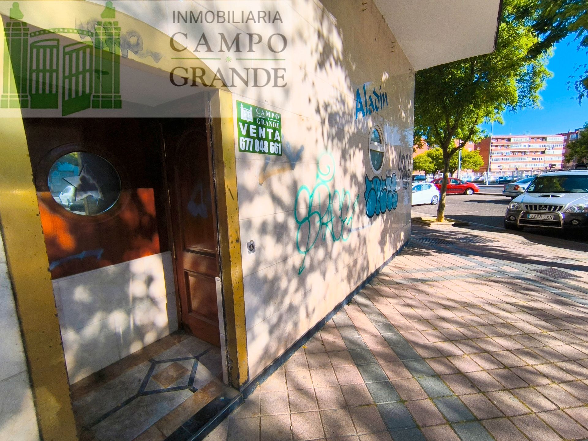 Exterior view of Premises for sale in Palencia Capital  with Furnished and Alarm