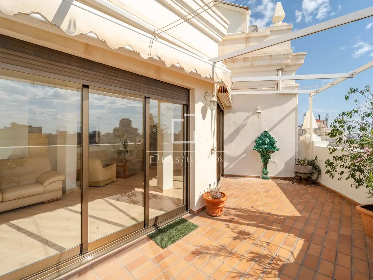 Terrasse von Dachboden zur Miete in Valencia mit Klimaanlage, Heizung und Terrasse