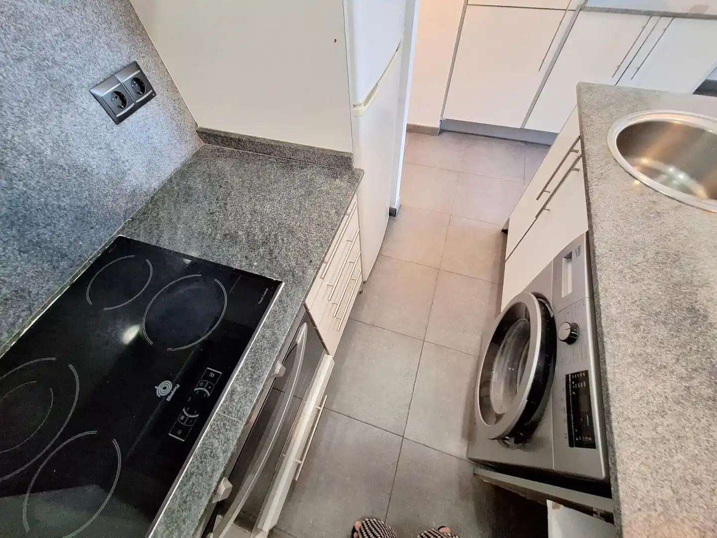 Cocina de Piso de alquiler en Igualada con Aire acondicionado, Calefacción y Terraza