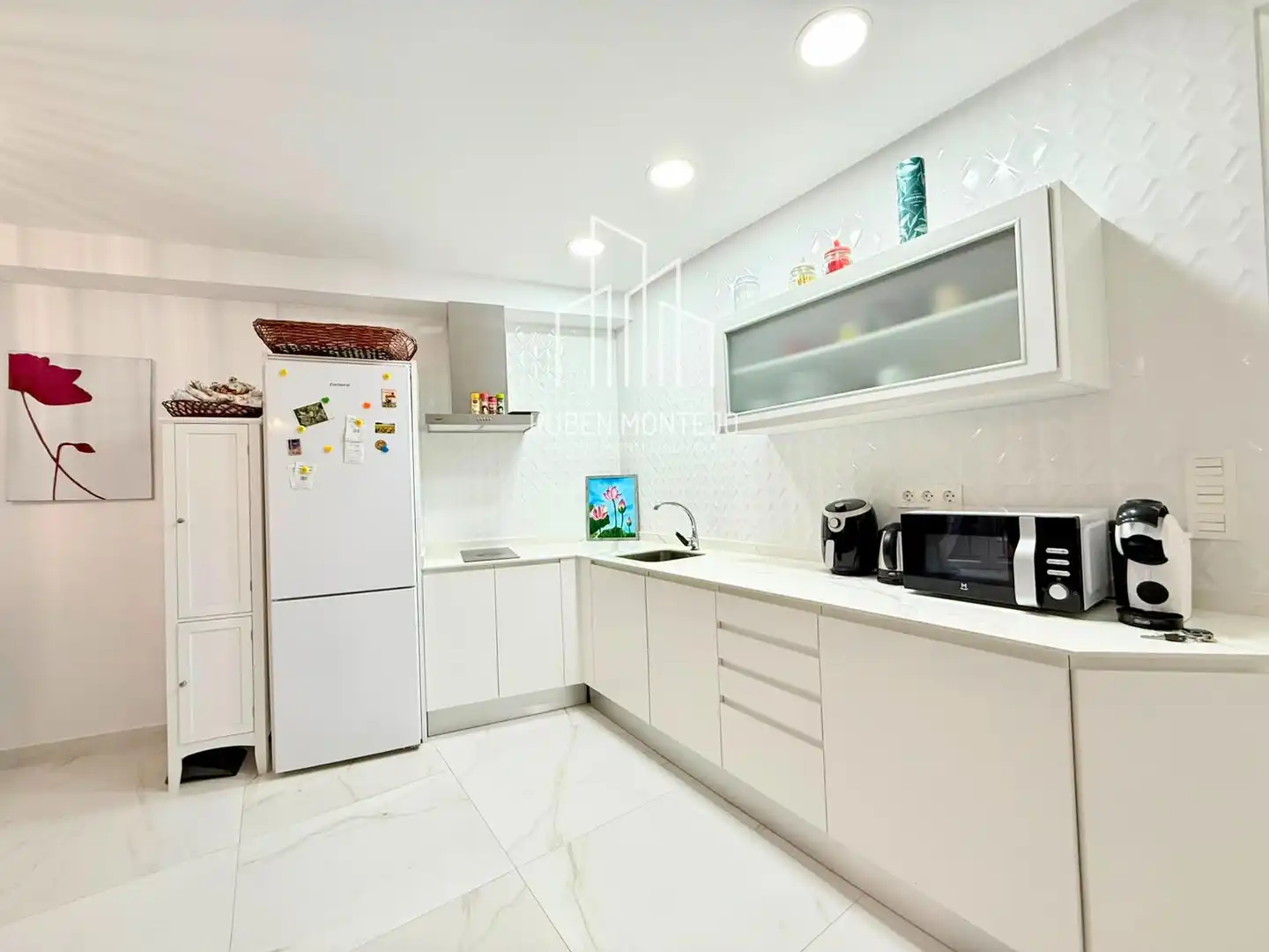Cocina de Piso de alquiler en Salamanca con Calefacción, Terraza y Amueblado