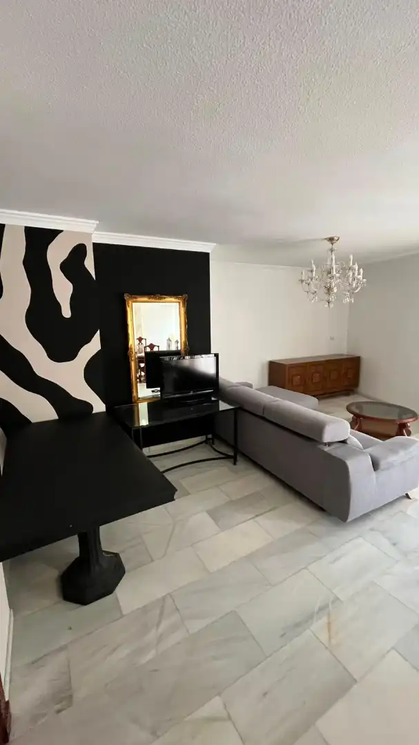 Living room of Flat for rent in Córdoba  with Air Conditioner, Terrace and Furnished