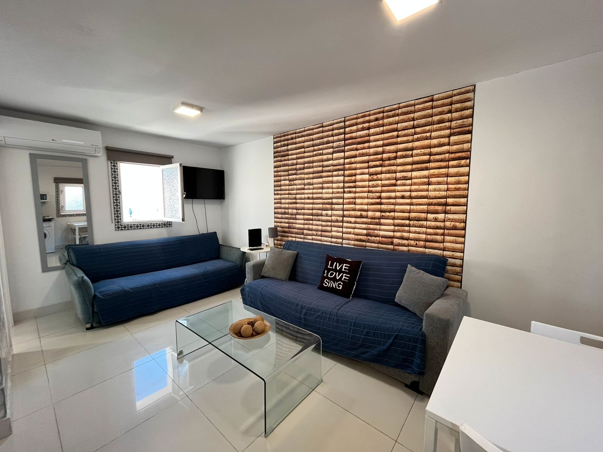 Sala d'estar de Apartament en venda en Marbella