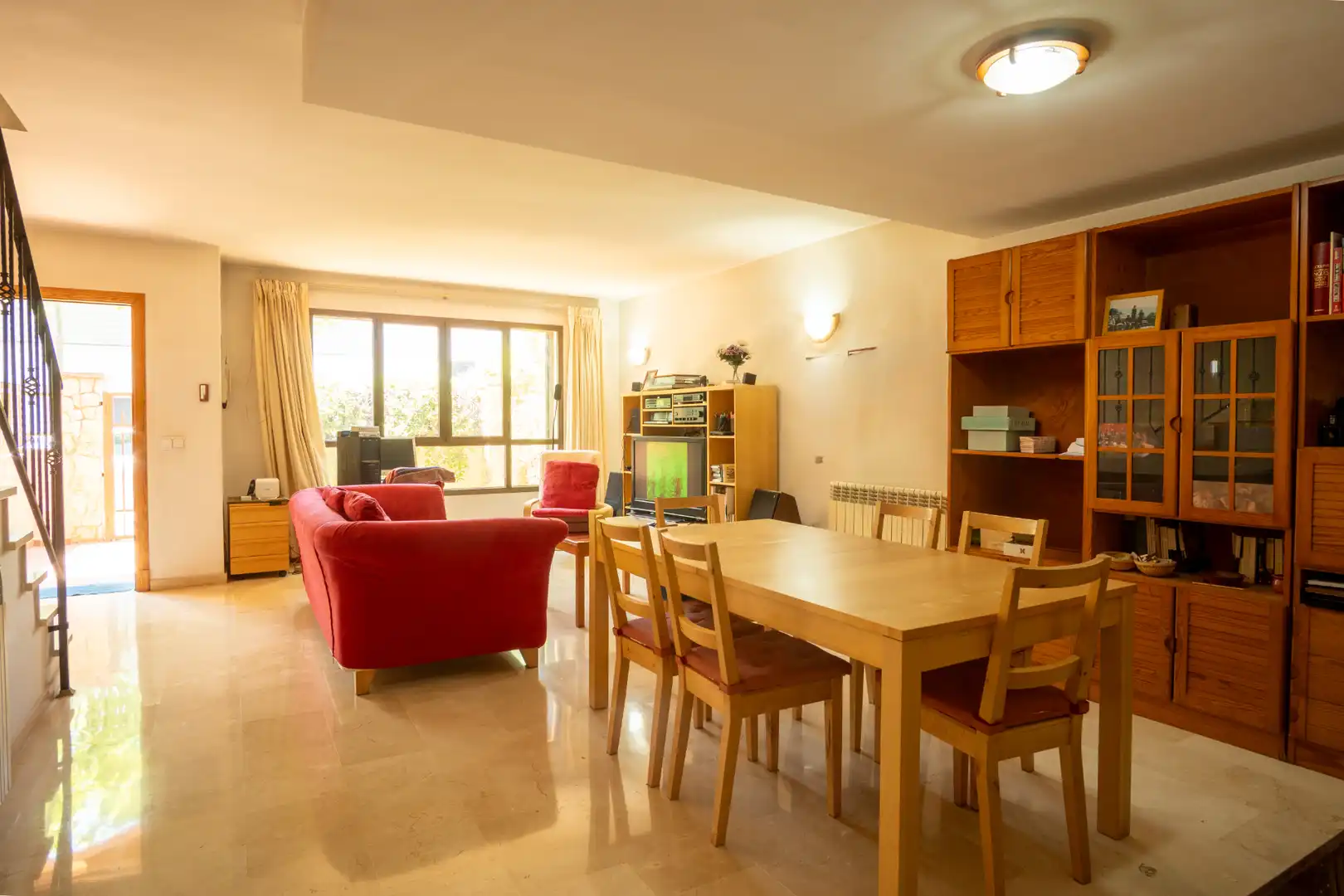Comedor de Casa o chalet en venta en  Palma de Mallorca con Aire acondicionado, Calefacción y Jardín privado