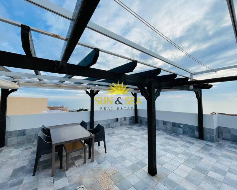 Terrace of Apartment to rent in Torrevieja  with Heating, Terrace and Swimming Pool