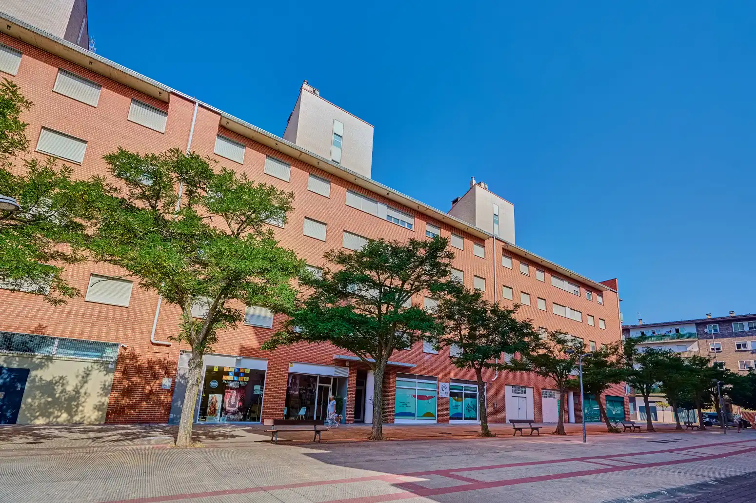 Vista exterior de Piso en venta en Ansoáin / Antsoain con Calefacción, Parquet y Trastero