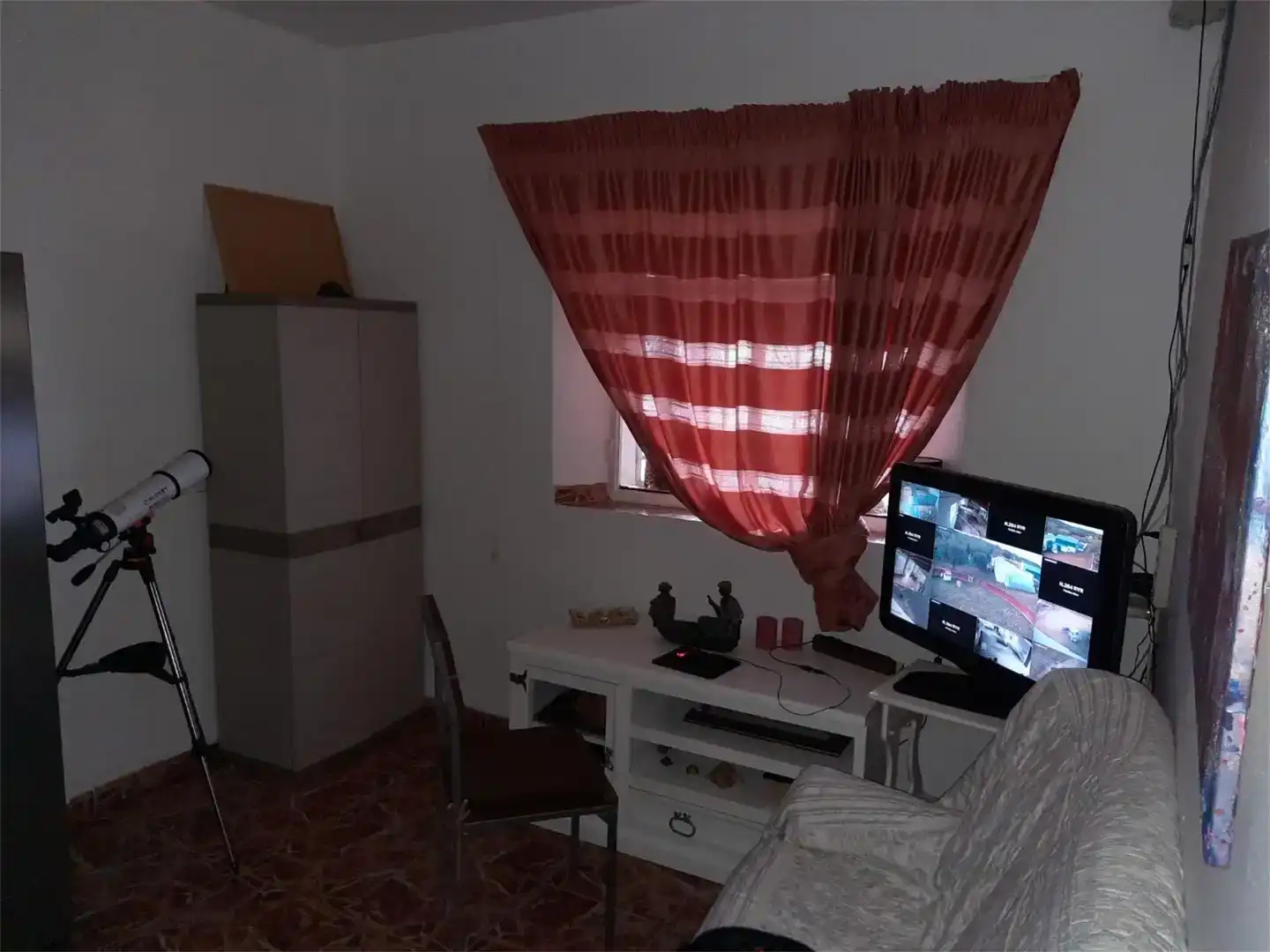 Sala d'estar de Finca rústica en venda en Belmez amb Aire condicionat, Jardí privat i Traster