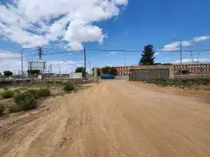 Vista exterior de Terreny industrial en venda en Marchamalo