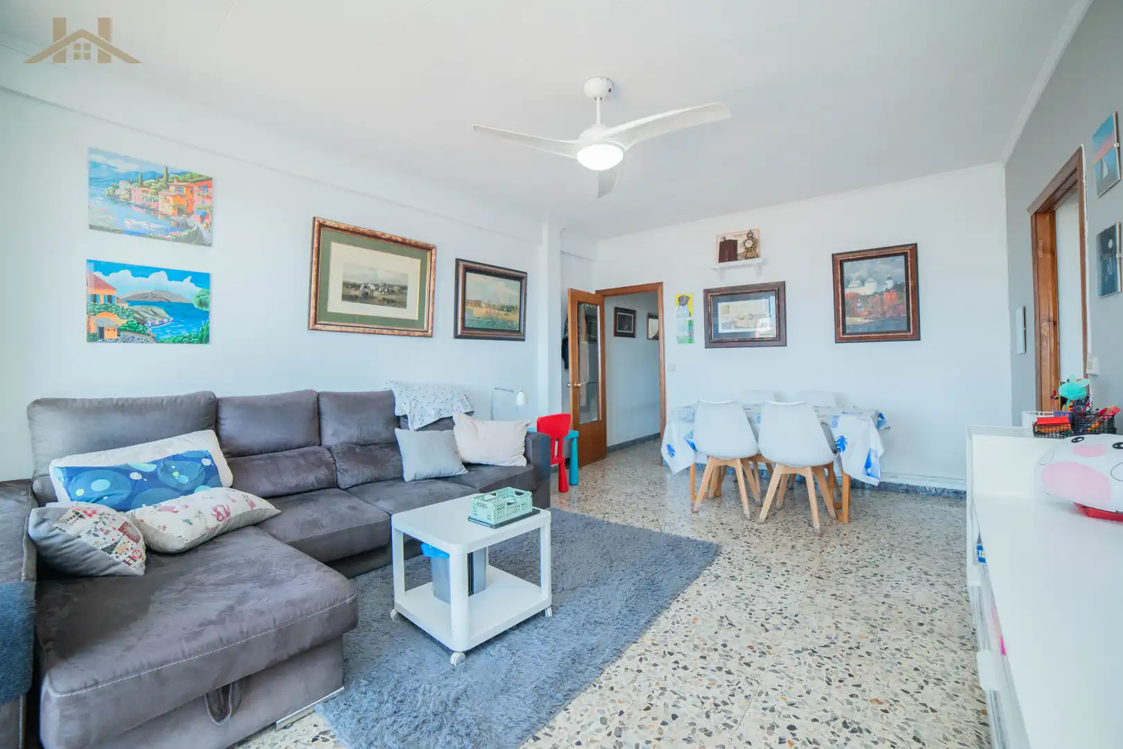 Sala de estar de Piso en venta en Valdemoro con Calefacción y Balcón