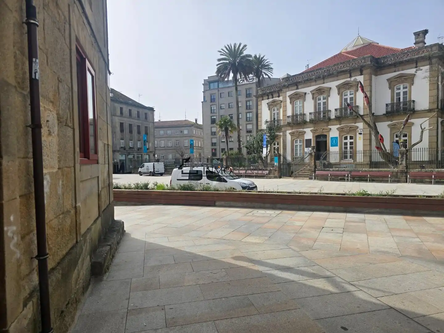 Vista exterior de Casa adosada en venda en Pontevedra Capital 
