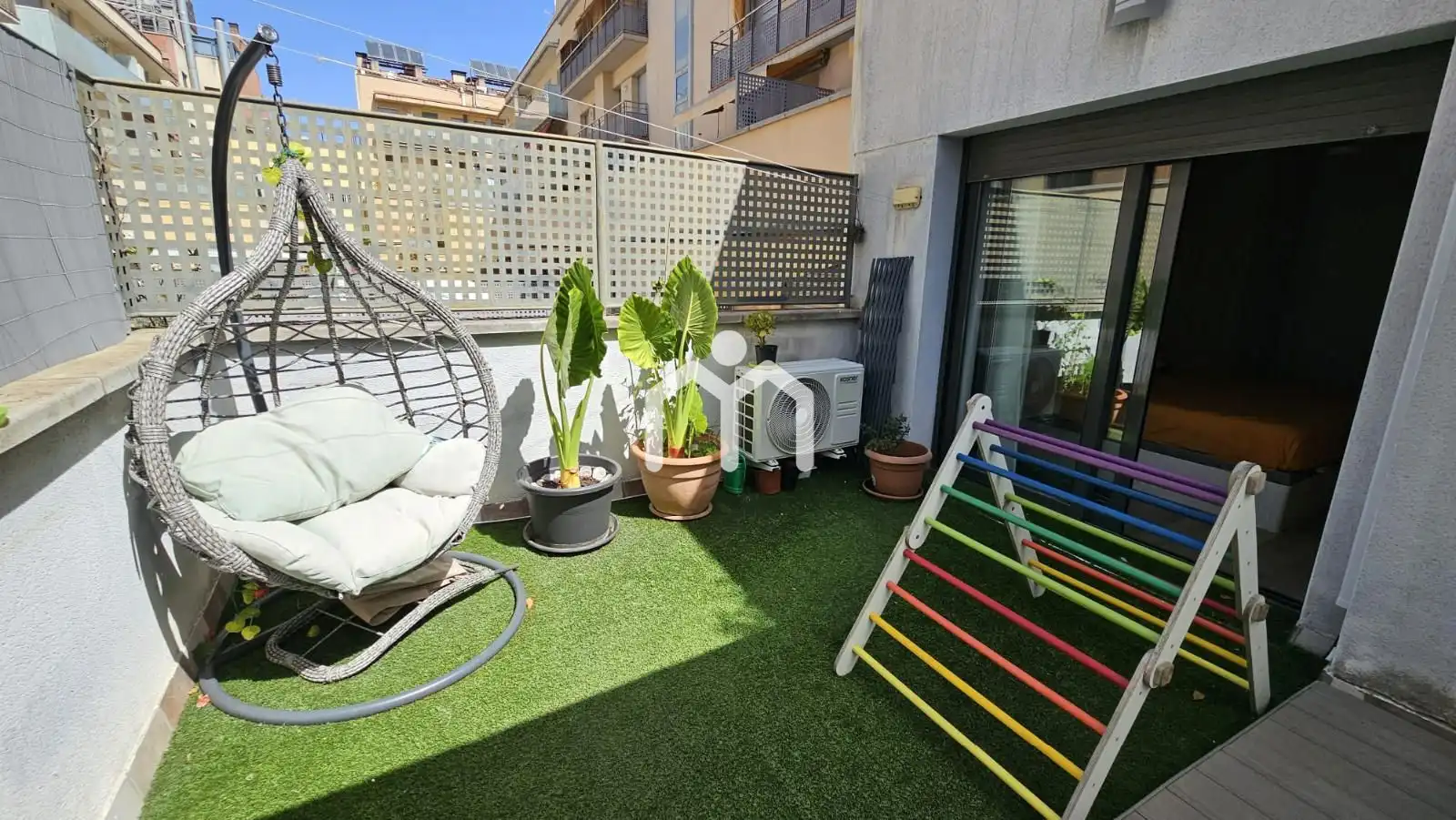 Terraza de Piso en venta en Badalona con Aire acondicionado, Calefacción y Parquet