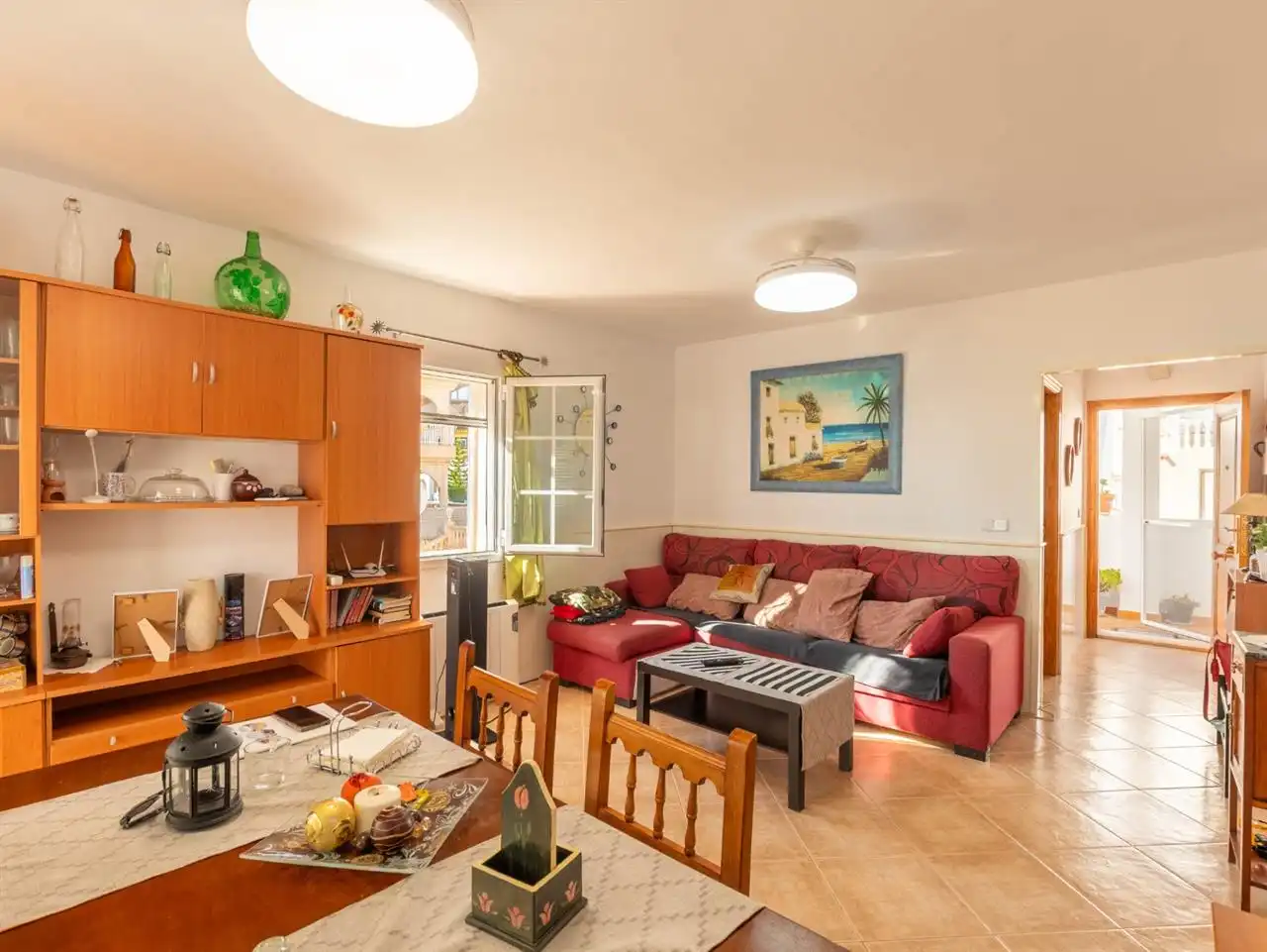 Sala de estar de Apartamento en venta en Cuevas del Almanzora con Terraza, Trastero y Piscina