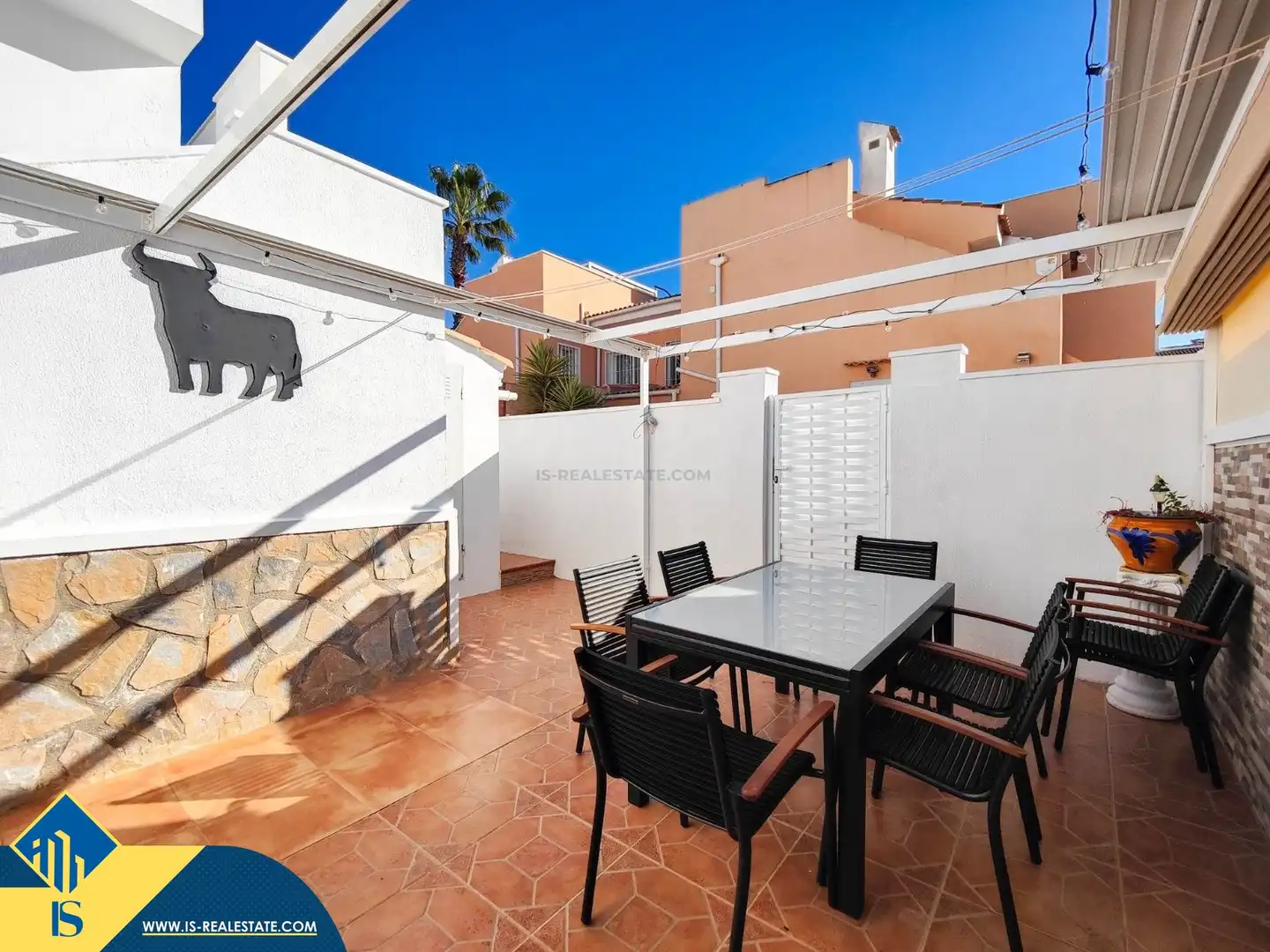 Terraza de Casa o chalet en venta en Rojales con Jardín privado, Terraza y Amueblado