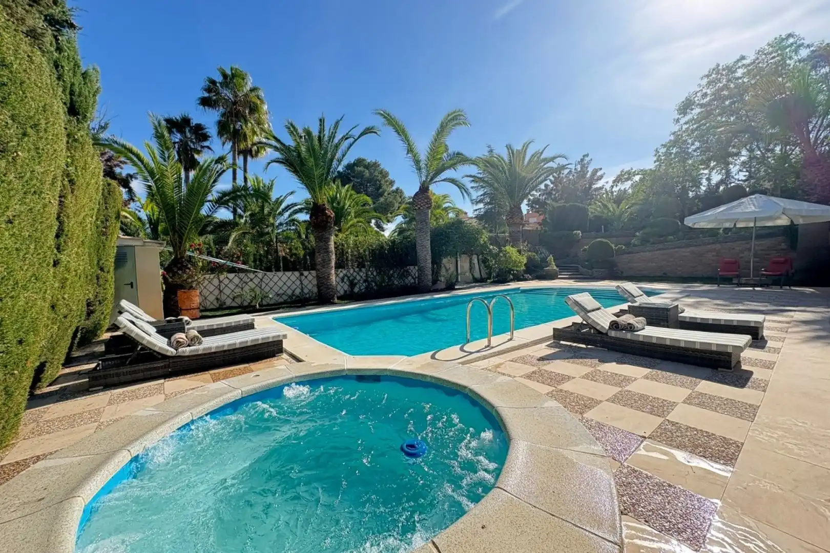Swimming pool of Houses for sale in Molina de Segura  with Private garden, Terrace and Swimming Pool