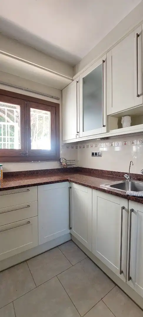 Kitchen of Houses for sale in L'Escala  with Air Conditioner, Terrace and Swimming Pool