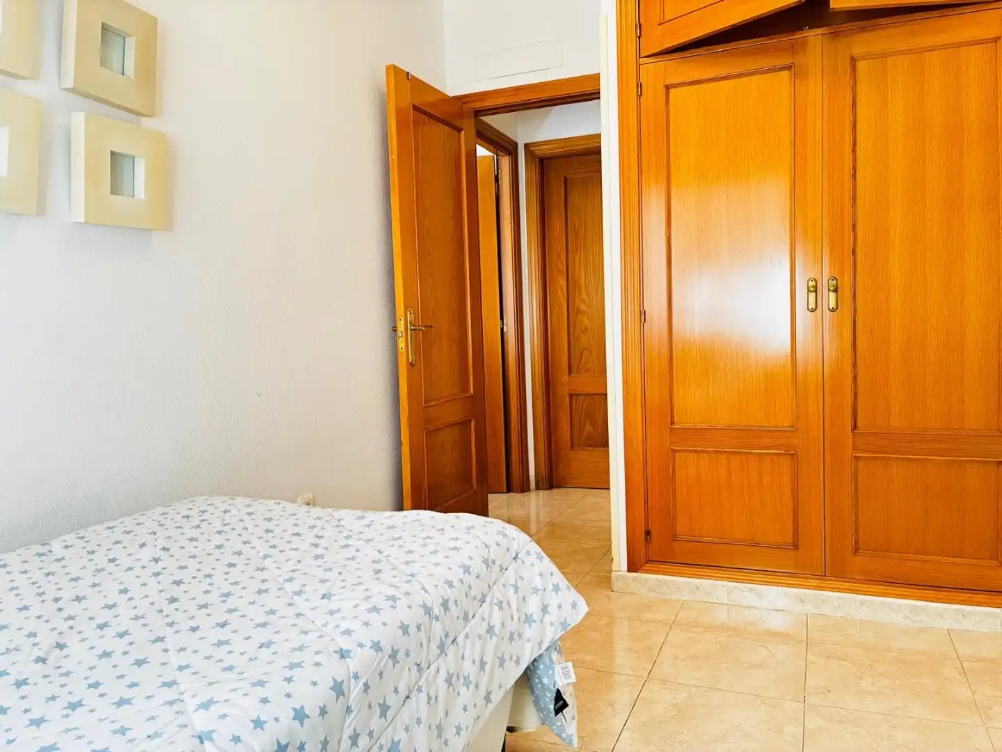 Bedroom of Flat for sale in Rincón de la Victoria  with Air Conditioner