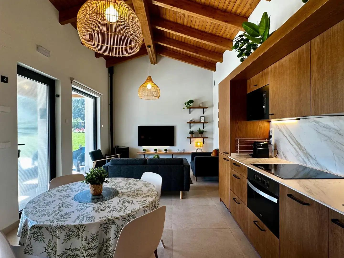 Cocina de Casa o chalet en venta en Ribadesella con Aire acondicionado, Calefacción y Jardín privado