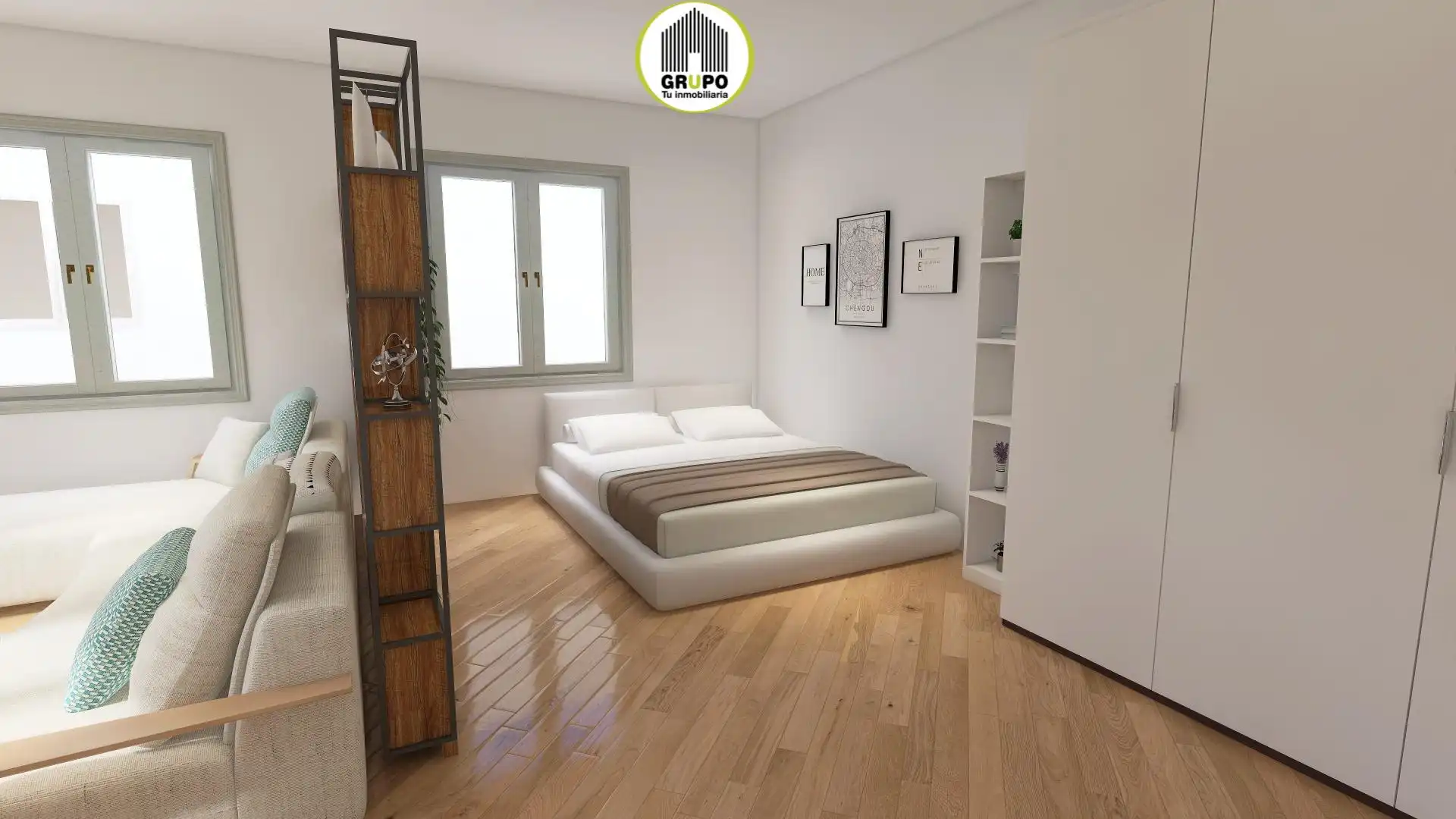 Dormitori de Casa o xalet en venda en Esplugues de Llobregat amb Calefacció i Jardí privat