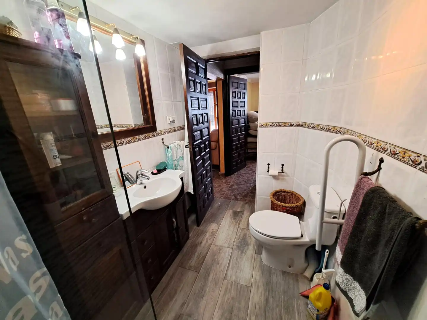 Bany de Casa adosada en venda en Baños de Rioja amb Calefacció, Jardí privat i Terrassa