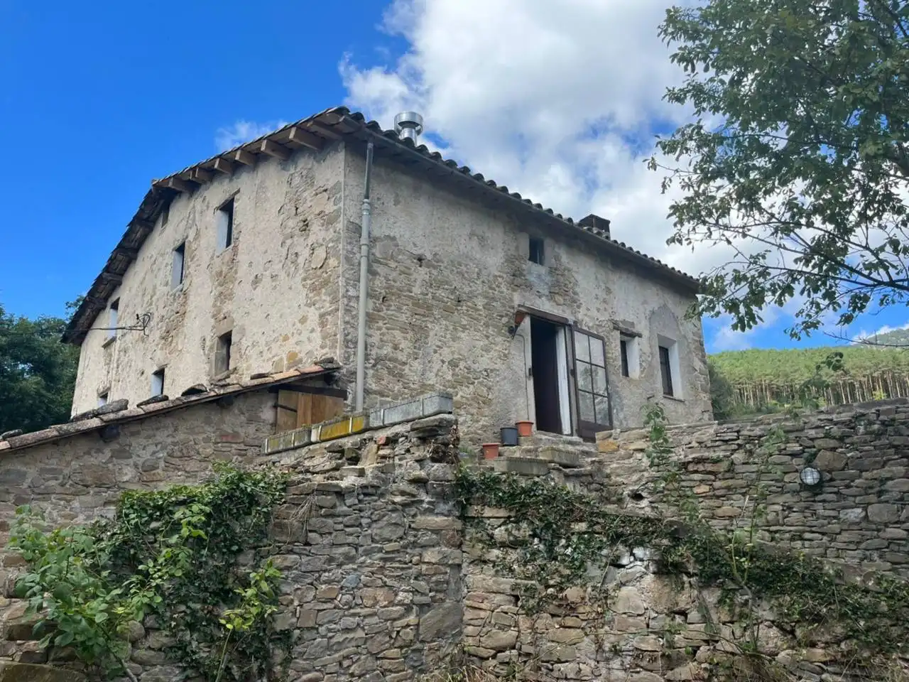 Vista exterior de Casa o chalet de alquiler en Vilada con Jardín privado