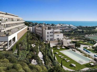 Apartament amb balcó en venda a Mijas pueblo