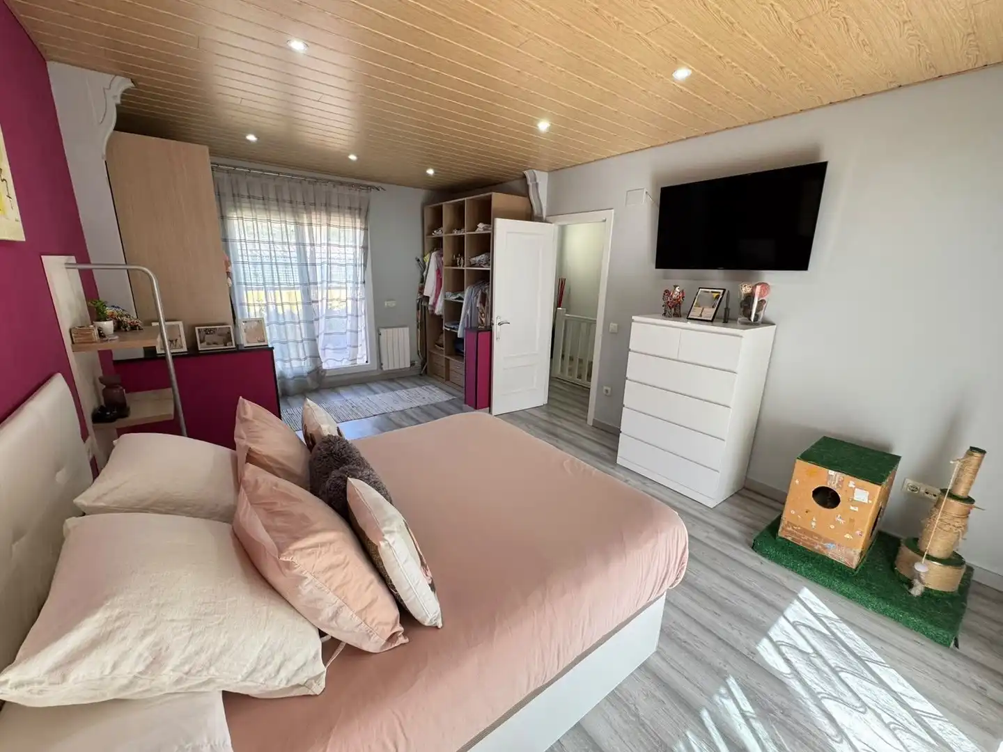 Bedroom of Houses for sale in Hostalric  with Air Conditioner, Heating and Terrace