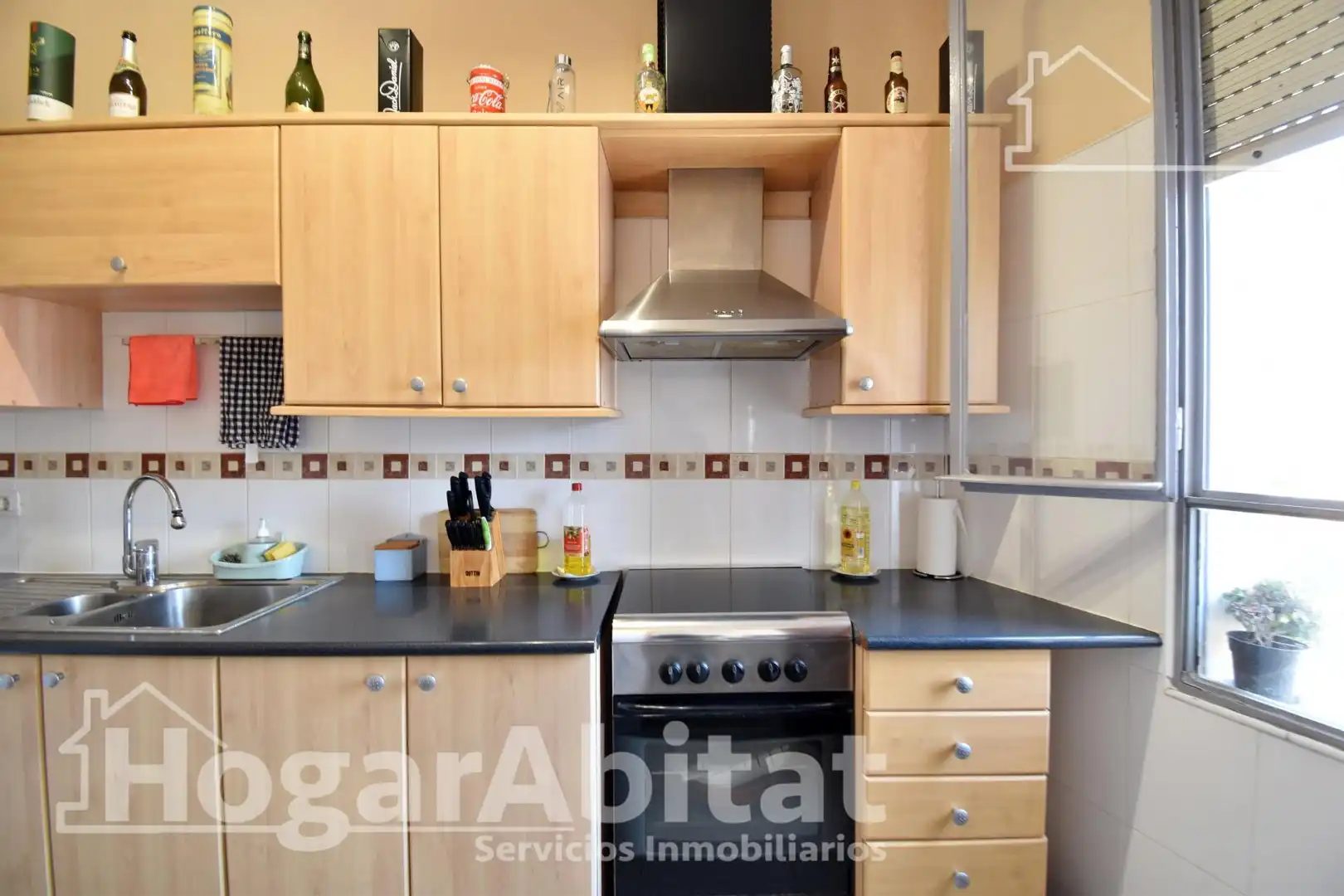 Kitchen of Flat for sale in Beniarjó  with Air Conditioner, Heating and Balcony