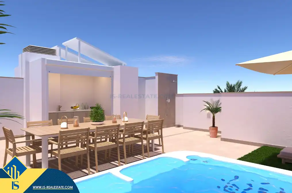 Apartamento con piscina en venta en Torre de la Horadada, imagen 14