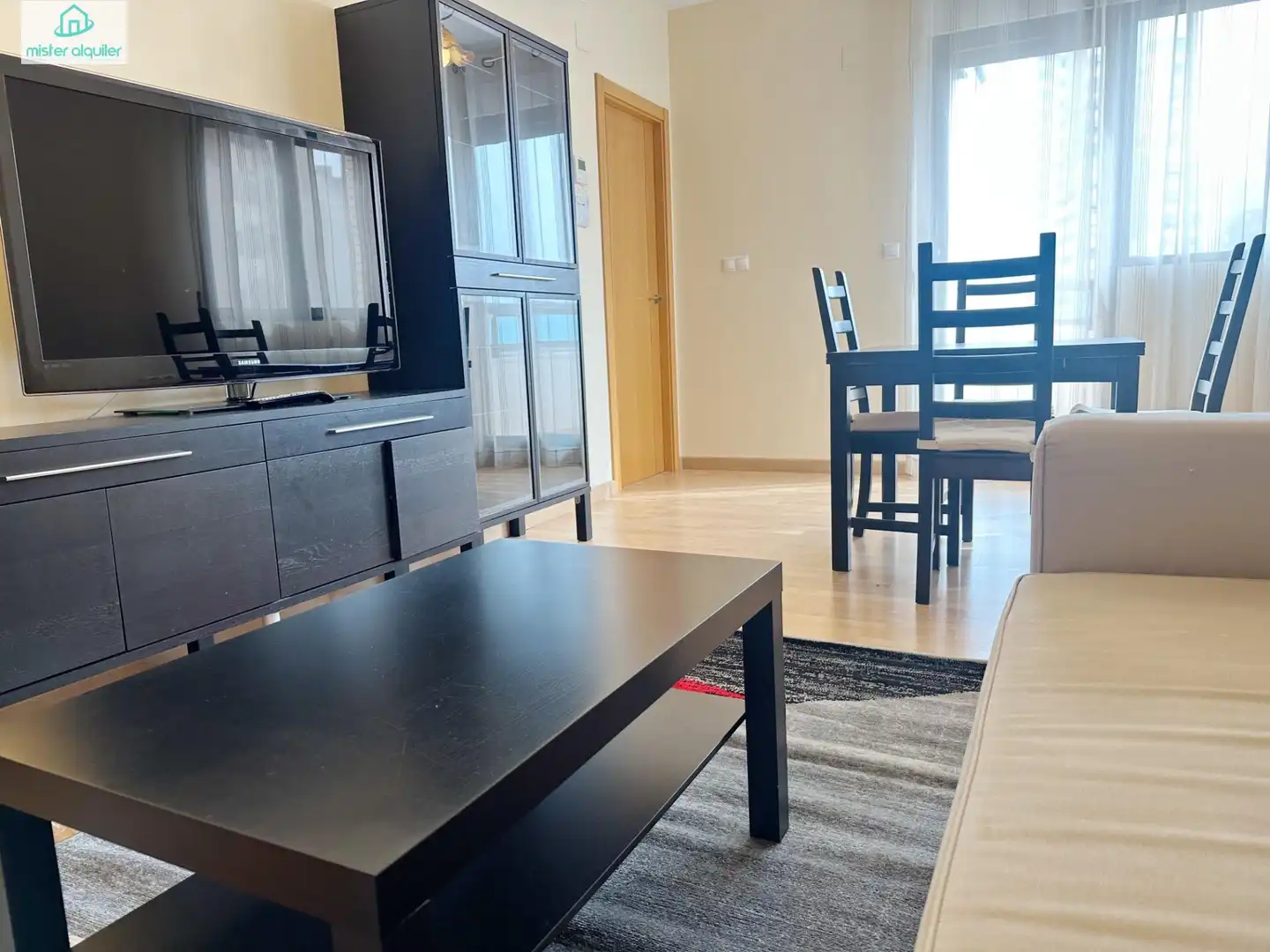 Living room of Apartments for rent in El Campello  with Air Conditioner, Heating and Private garden