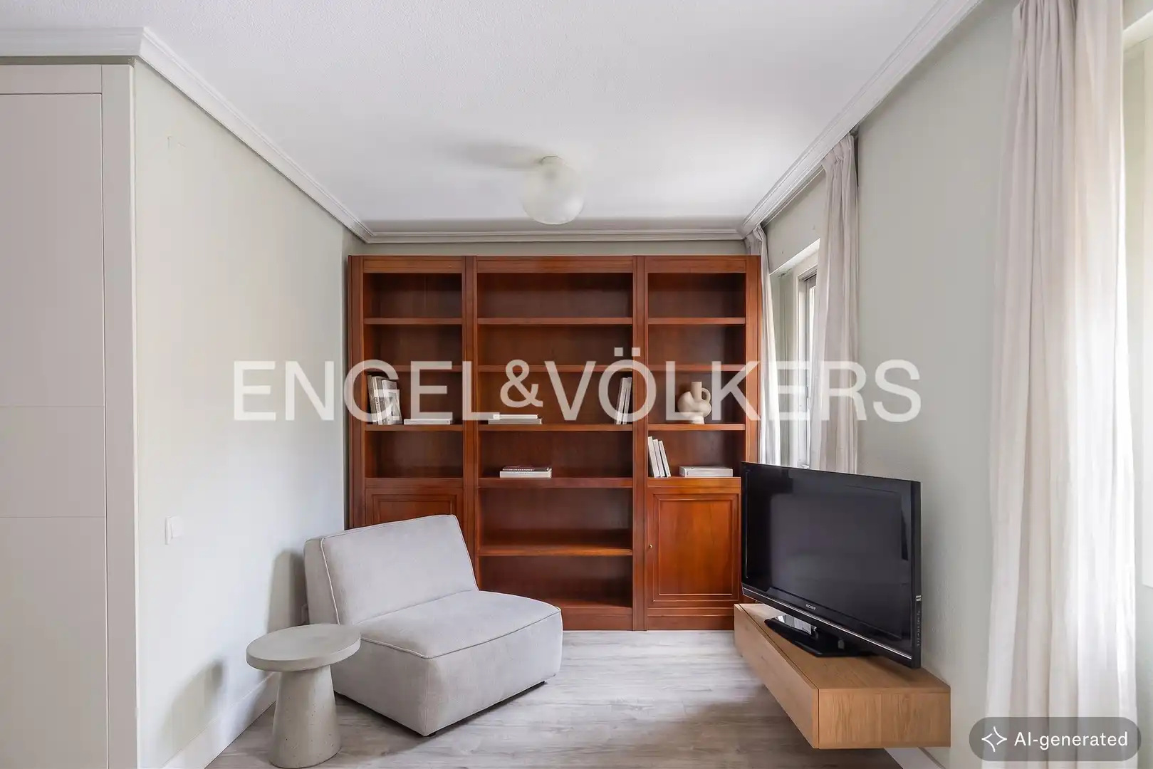 Sala de estar de Piso en venta en Madrid con Aire acondicionado, Calefacción y Jardín privado