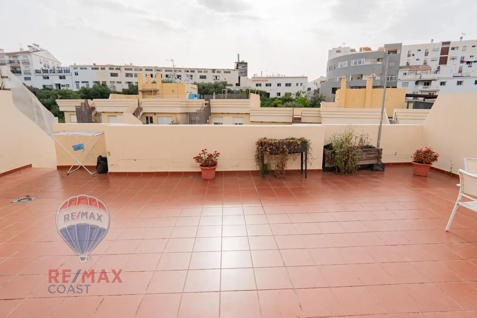 Terraza de Ático de alquiler en Torrox con Aire acondicionado, Jardín privado y Terraza