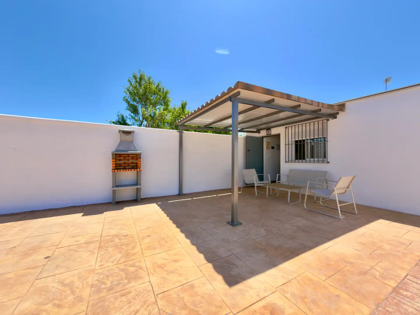 Terraza de Casa o chalet de alquiler en Chiclana de la Frontera con Aire acondicionado, Calefacción y Terraza