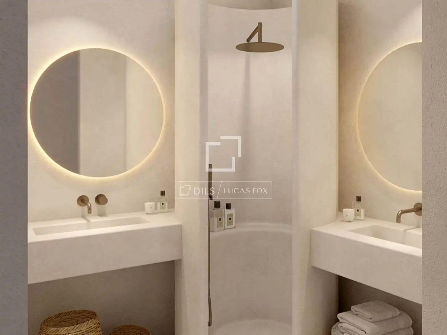 Baño de Finca rústica en venta en Búger con Terraza