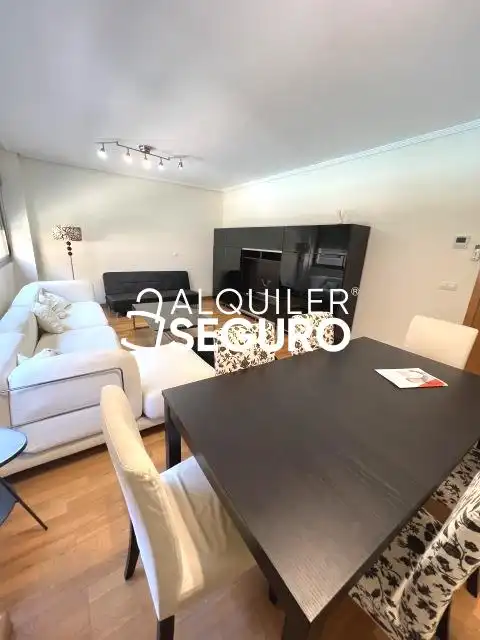 Living room of Flat for rent in Getafe  with Air Conditioner, Heating and Storage room
