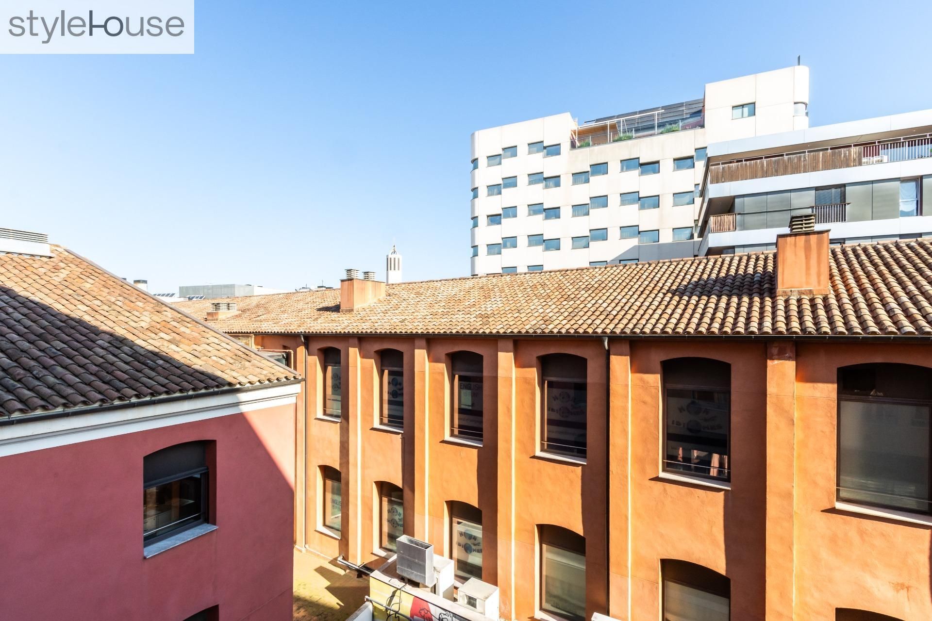 Exterior view of Flat for sale in Terrassa  with Heating and Terrace