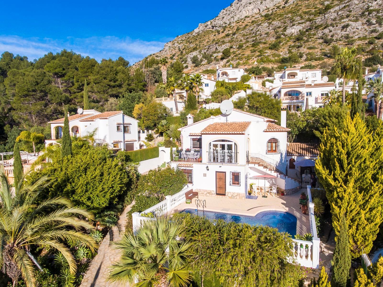 Exterior view of House or chalet for sale in Benigembla  with Heating, Private garden and Terrace