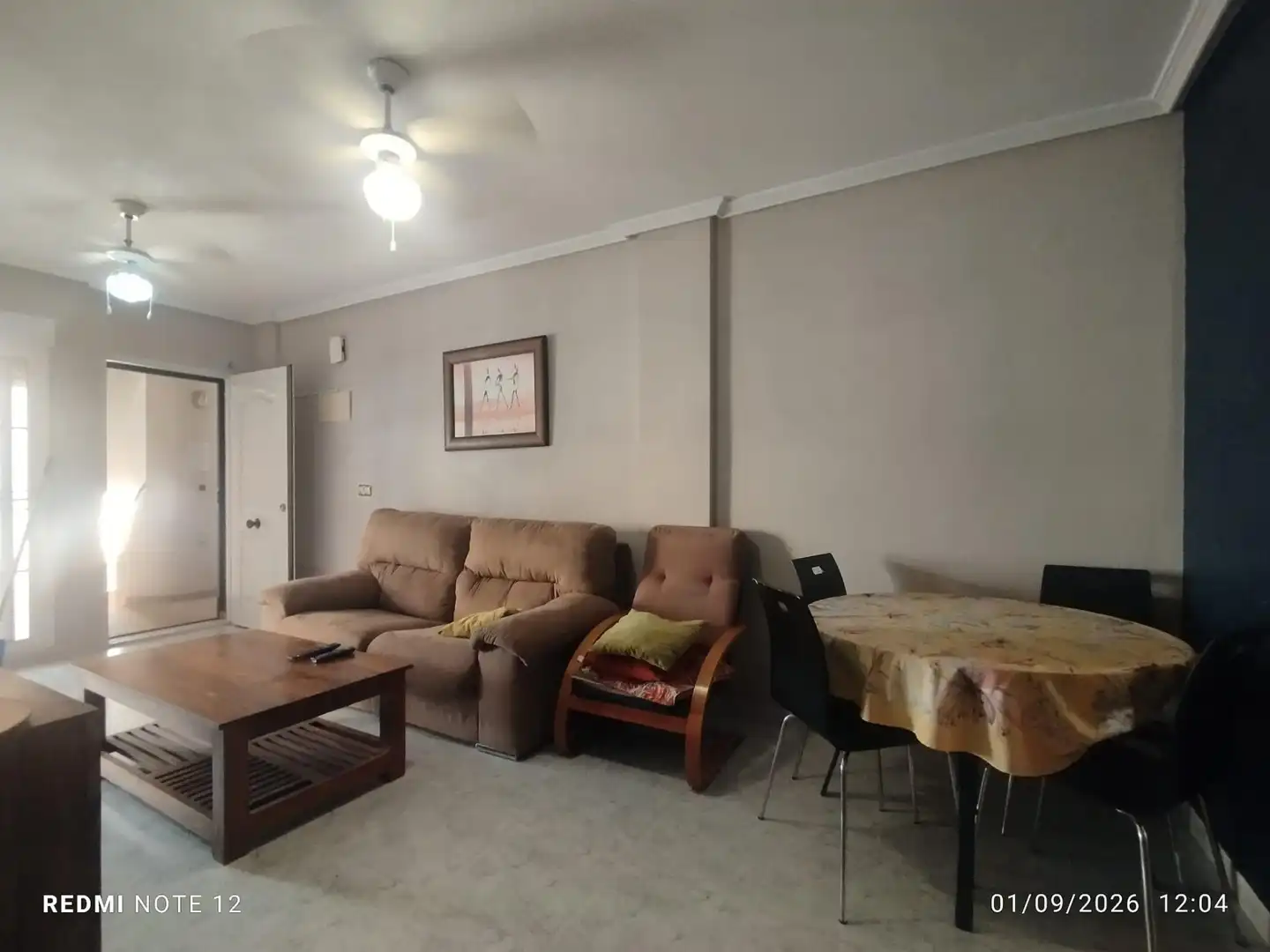 Wohnzimmer von Wohnungen zum Verkauf in Elche / Elx mit Terrasse, Möbliert und Balkon