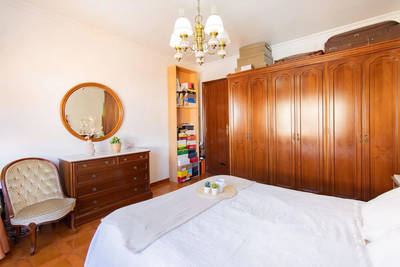 Schlafzimmer von Maisonette zum Verkauf in Massamagrell mit Klimaanlage, Terrasse und Balkon