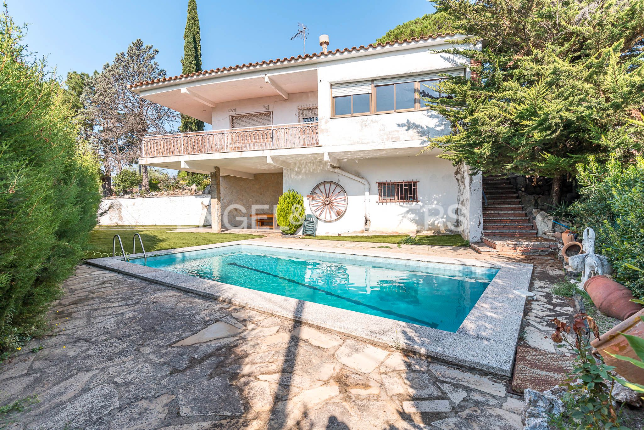 Außenansicht von Haus oder Chalet zum verkauf in Vilanova del Vallès mit Heizung, Privatgarten und Schwimmbad