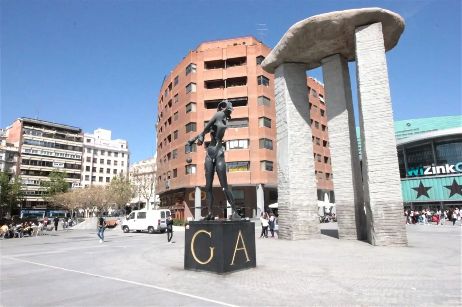 Vista exterior de Piso de alquiler en Madrid con Aire acondicionado, Calefacción y Parquet
