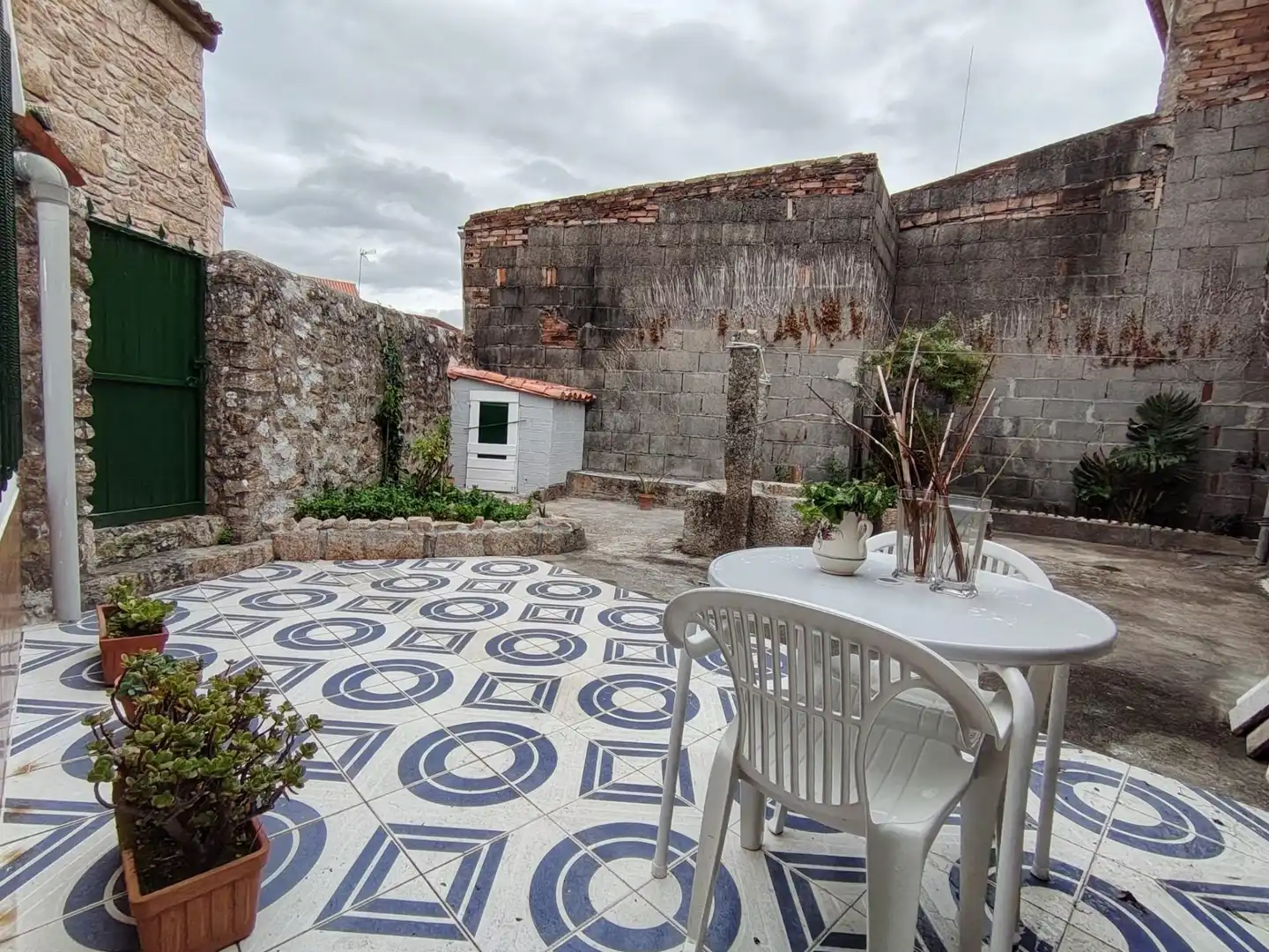 Terrasse von Haus oder Chalet zur Miete in Cambados, Pontevedra