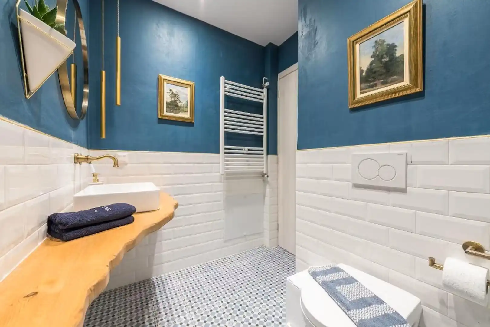 Baño de Apartamento de alquiler en San Cristóbal de la Laguna con Aire acondicionado, Amueblado y TV