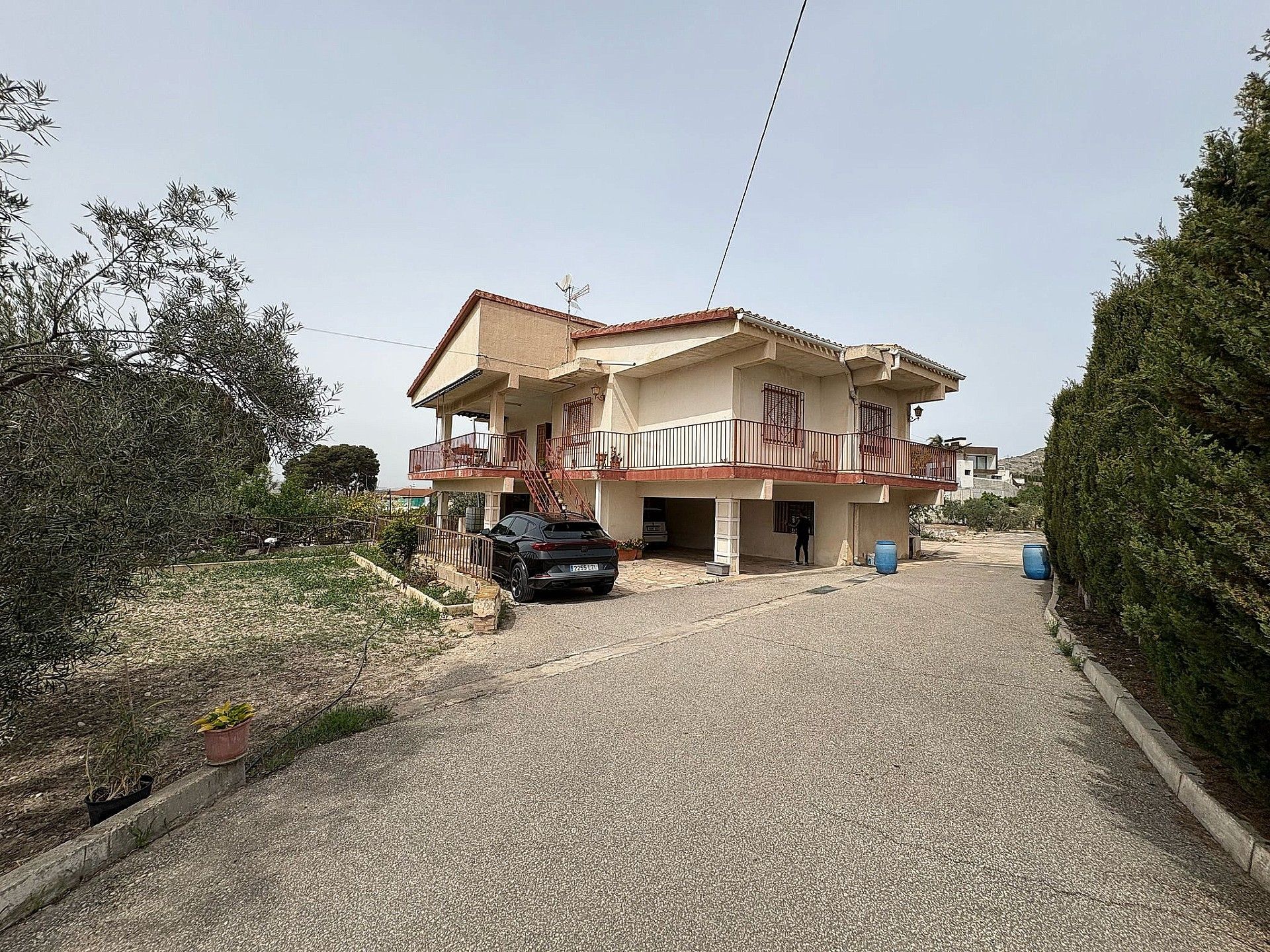 Exterior view of Country house for sale in Petrer  with Terrace